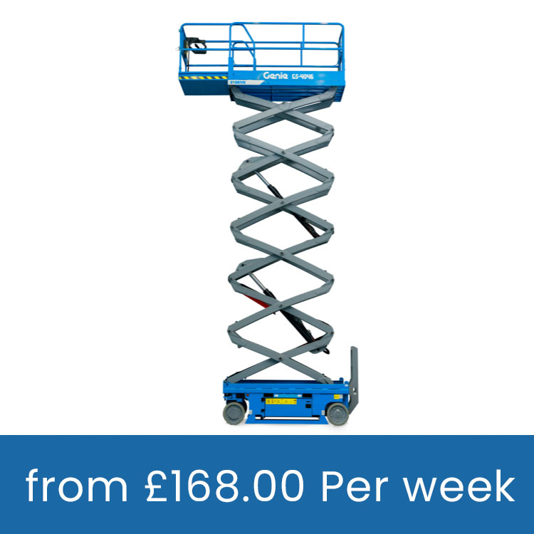 13.5m Electric Scissor Lift