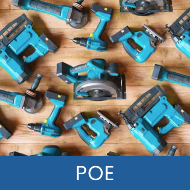 A variety of small tools